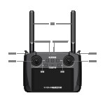 SIYI MK15 DUAL Mini HD Handheld Enterprise Smart Controller With Dual Remote and Remote Control Relay Feature CE FCC KC